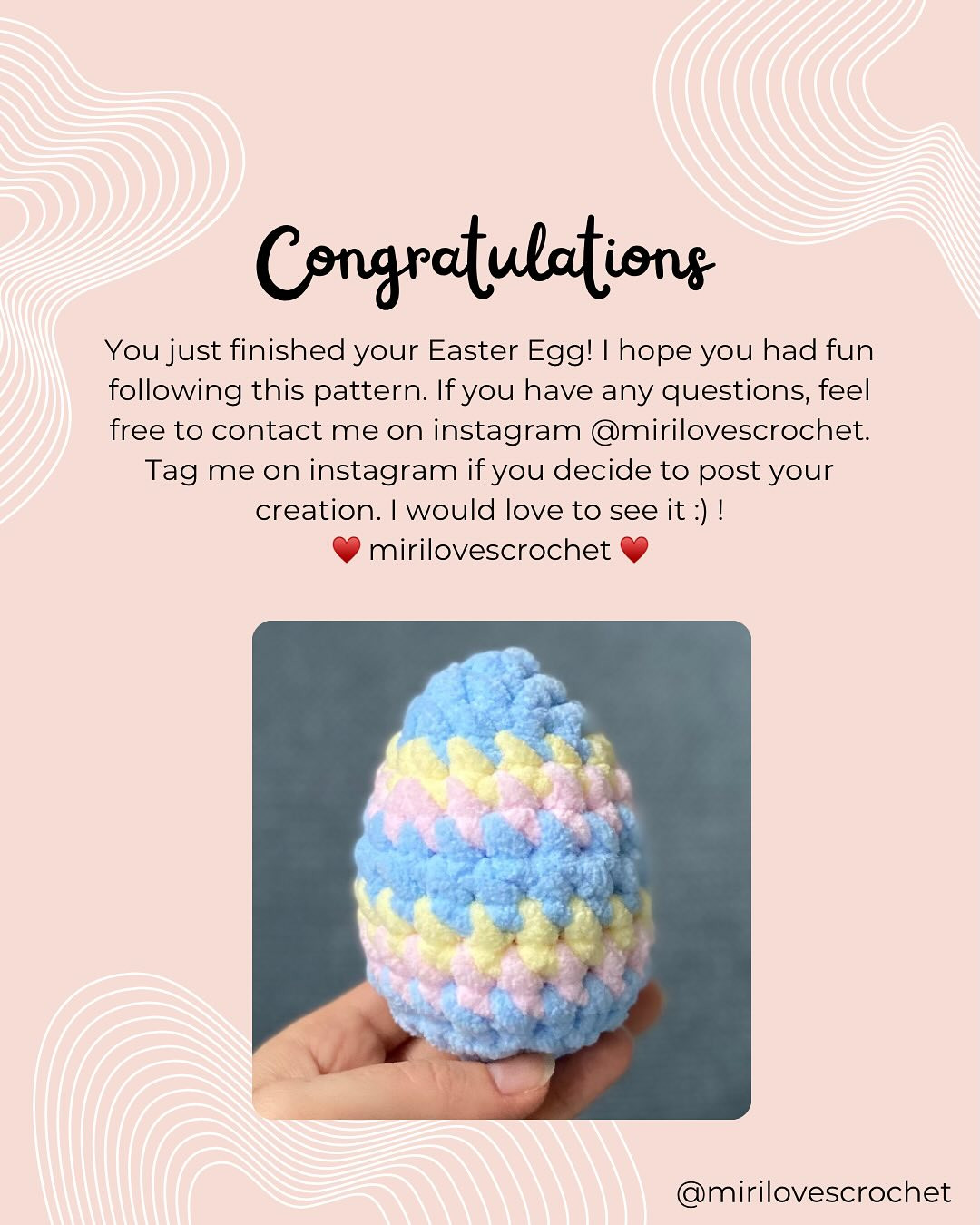 Free Crochet Easter Egg Pattern: No Sew Needed!