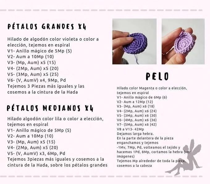 Free Crochet Fairy Amigurumi Pattern