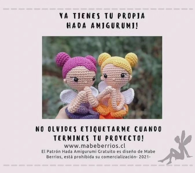 Free Crochet Fairy Amigurumi Pattern
