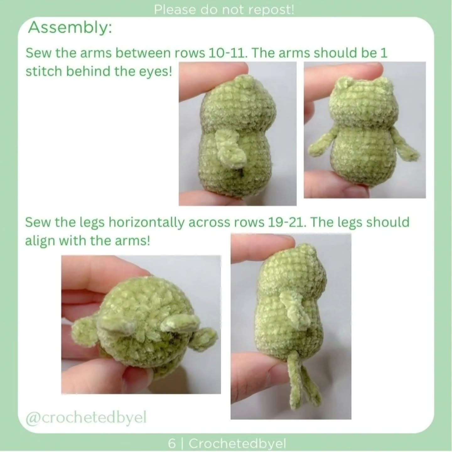 Free Crochet Frog Pattern: Amigurumi Tutorial