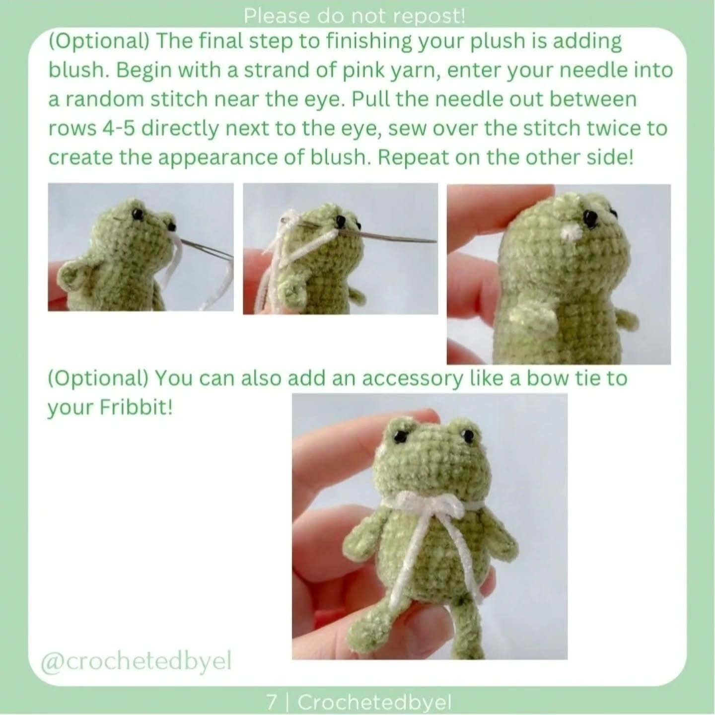 Free Crochet Frog Pattern: Amigurumi Tutorial