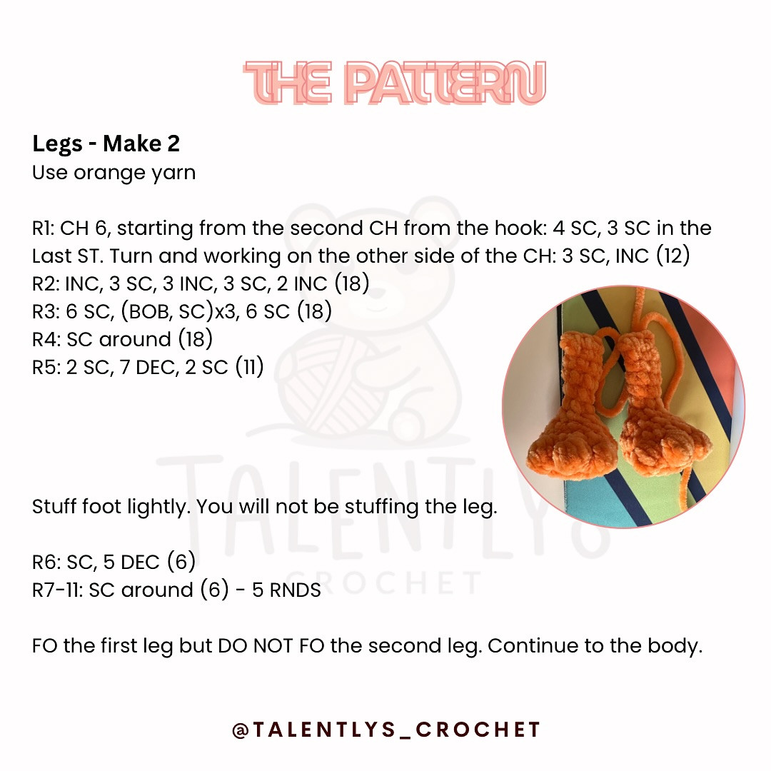 Free Crochet Garfield Pattern: Low-Sew Amigurumi