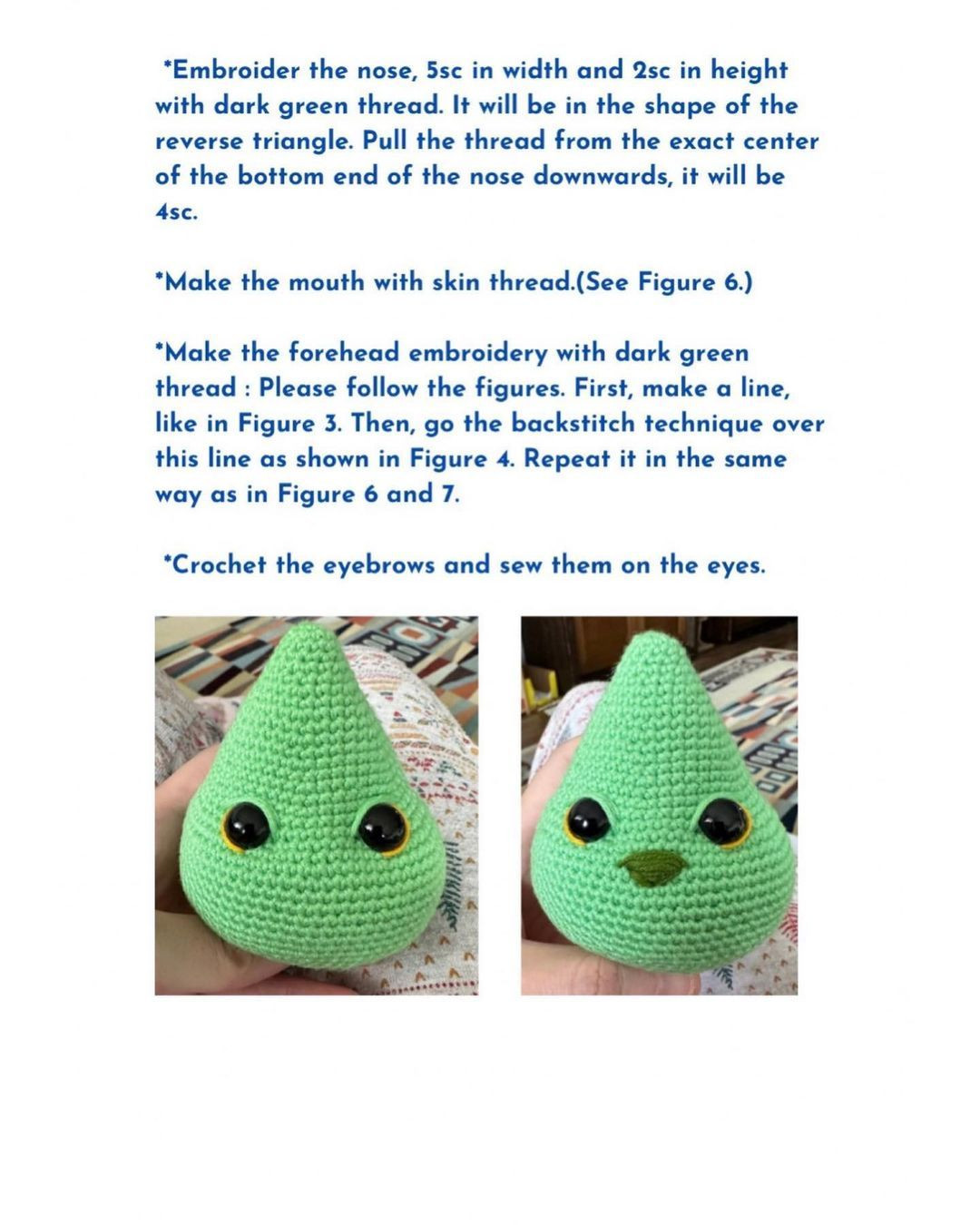 Free Crochet Grinch Pattern