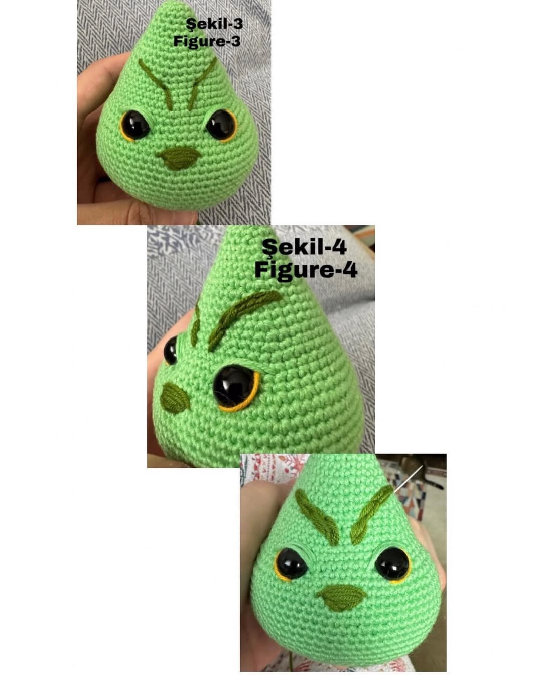 Free Crochet Grinch Pattern