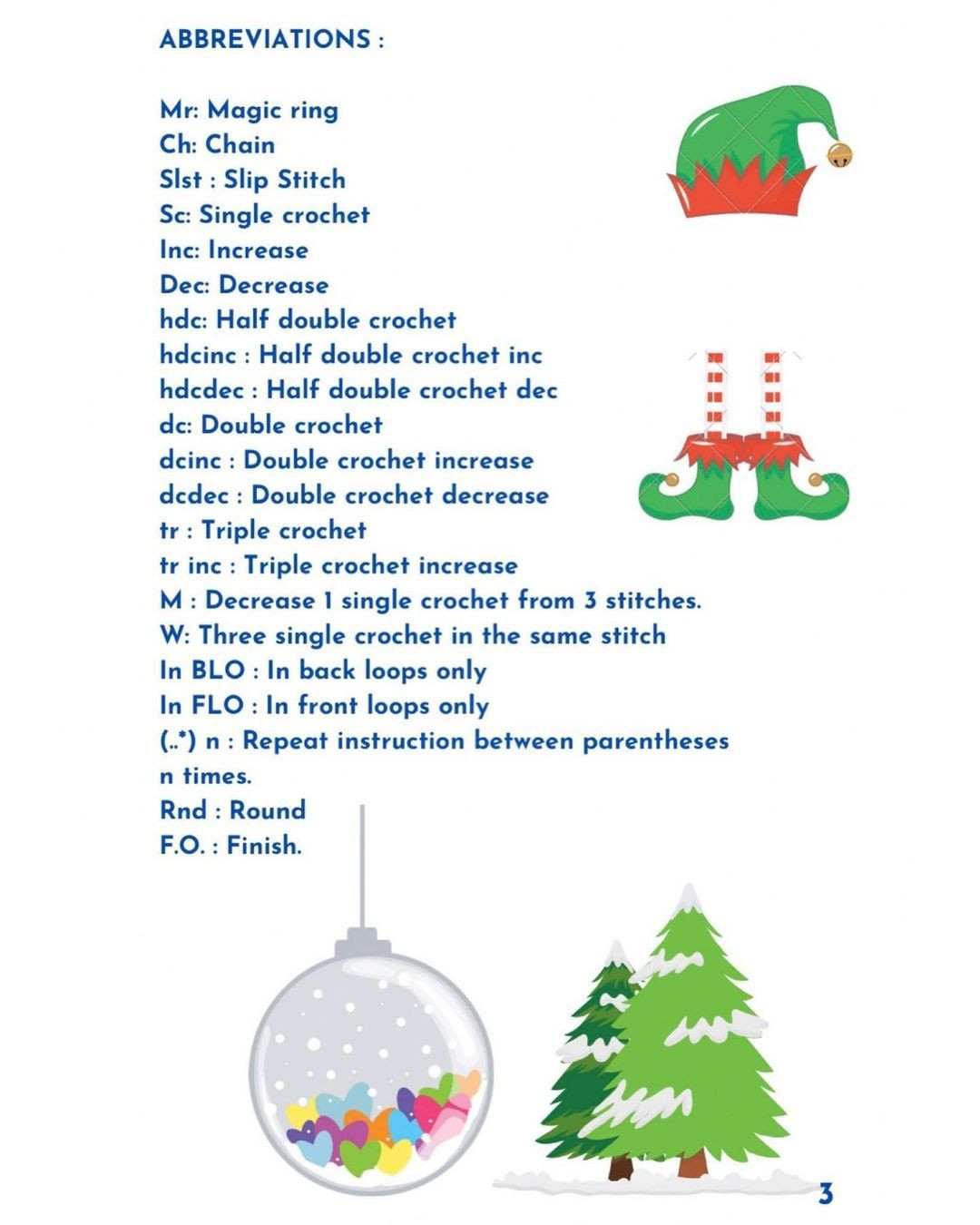 Free Crochet Grinch Pattern