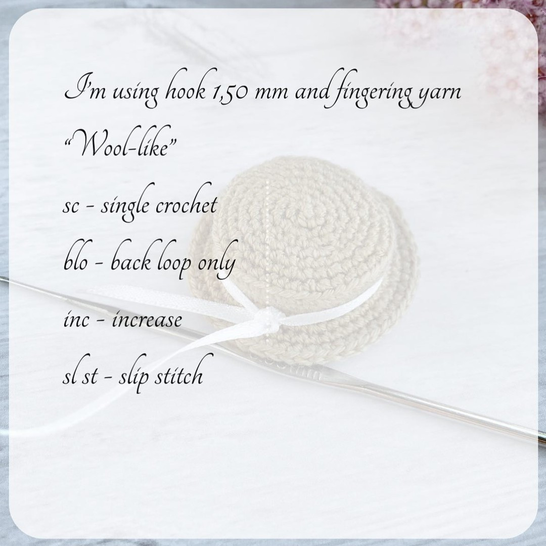 Free Crochet Hat Pattern: Mini Boater