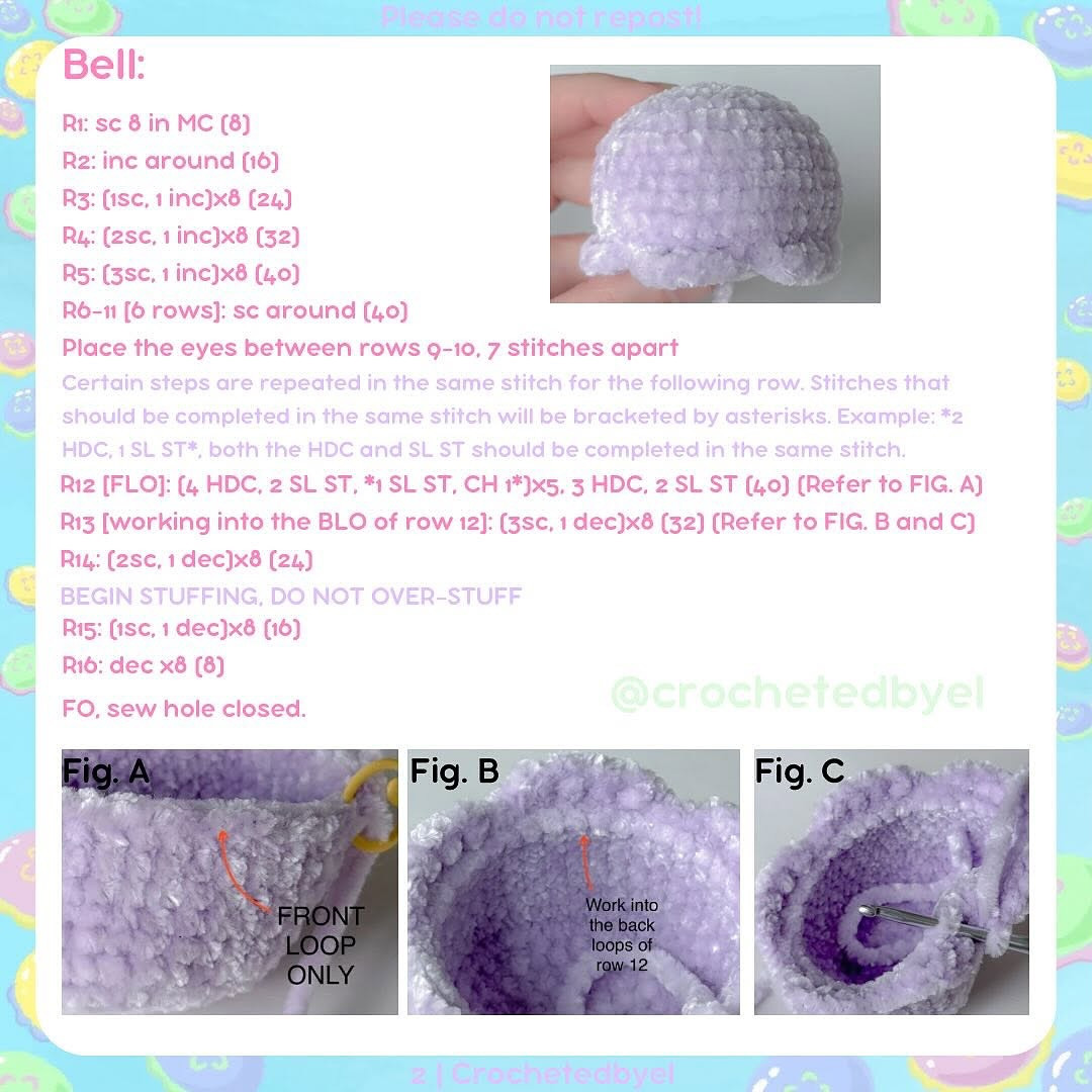 Free Crochet Jellyfish Amigurumi Pattern
