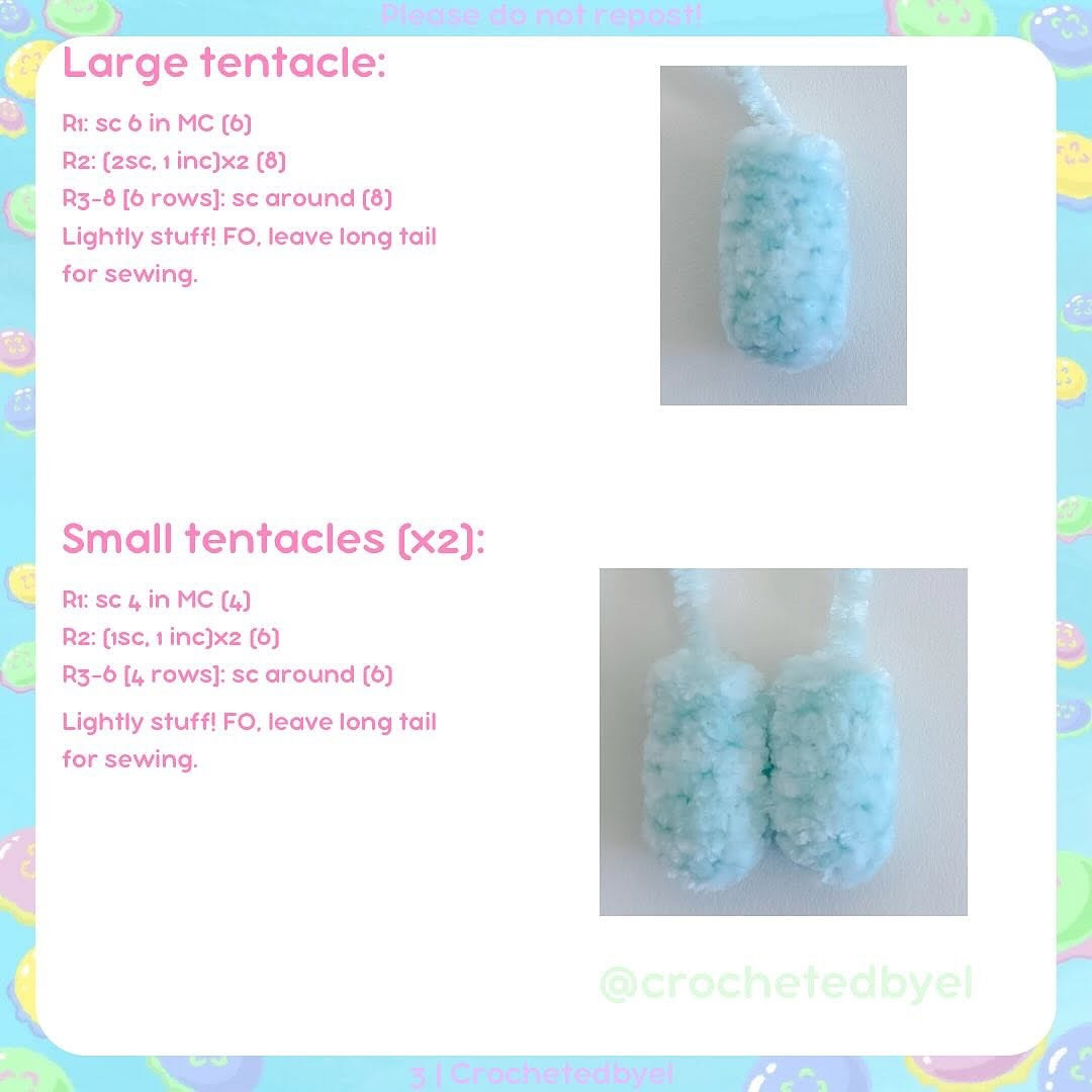 Free Crochet Jellyfish Amigurumi Pattern