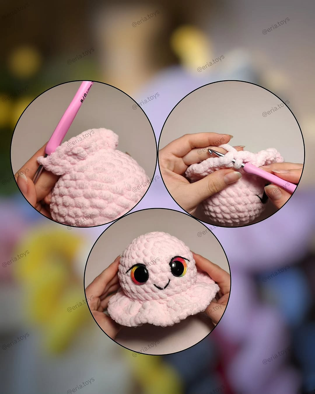 Free Crochet Jellyfish Pattern!