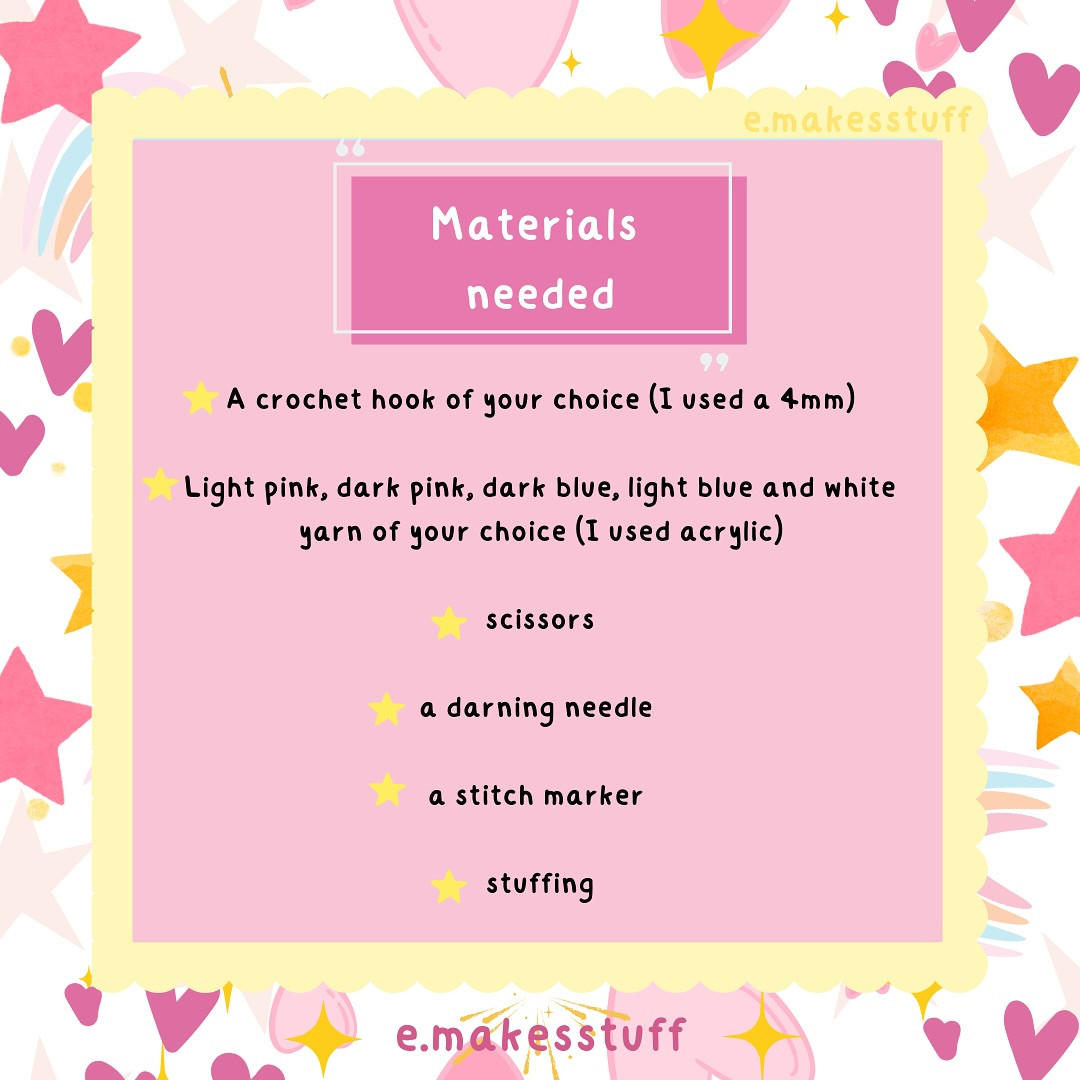 Free Crochet Kirby Pattern