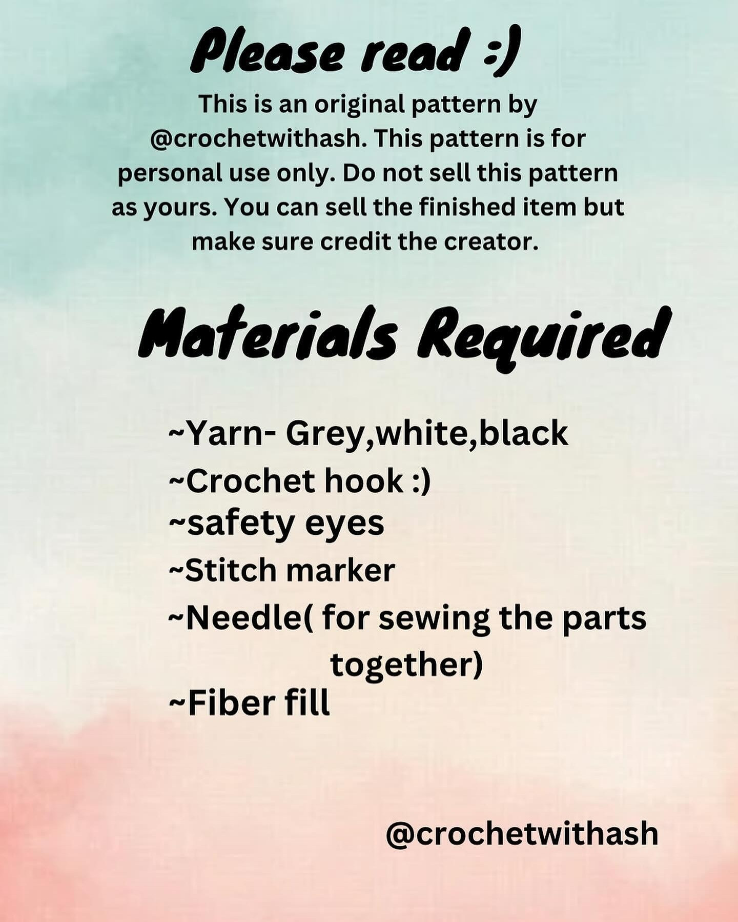 Free Crochet Koala Pattern!