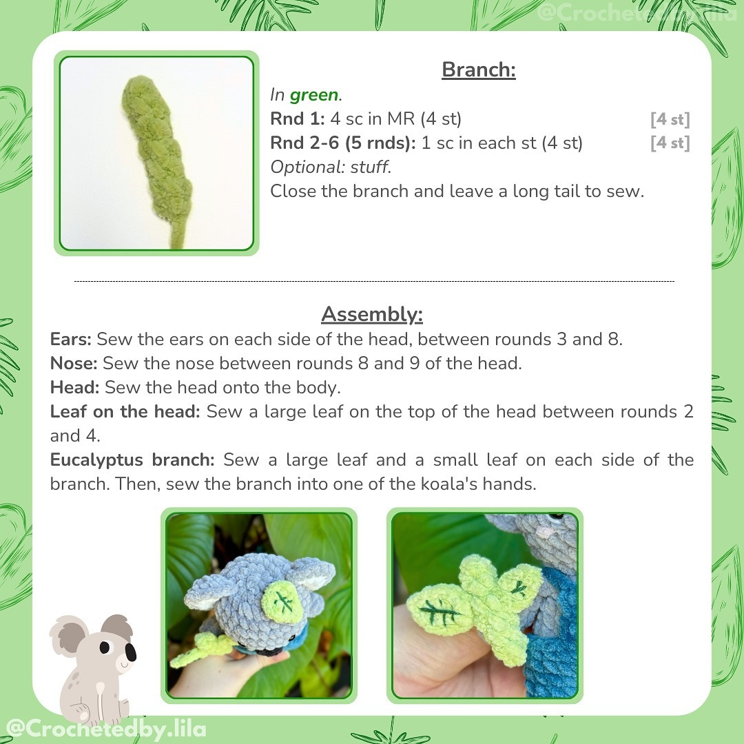 Free Crochet Koala Pattern: A Cute Amigurumi Tutorial