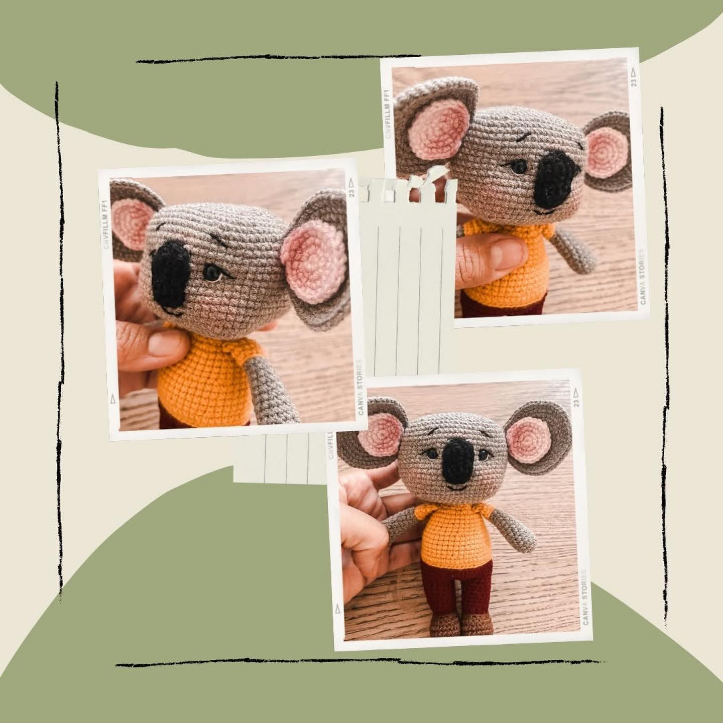 Free Crochet Koala Pattern: Mango el koala