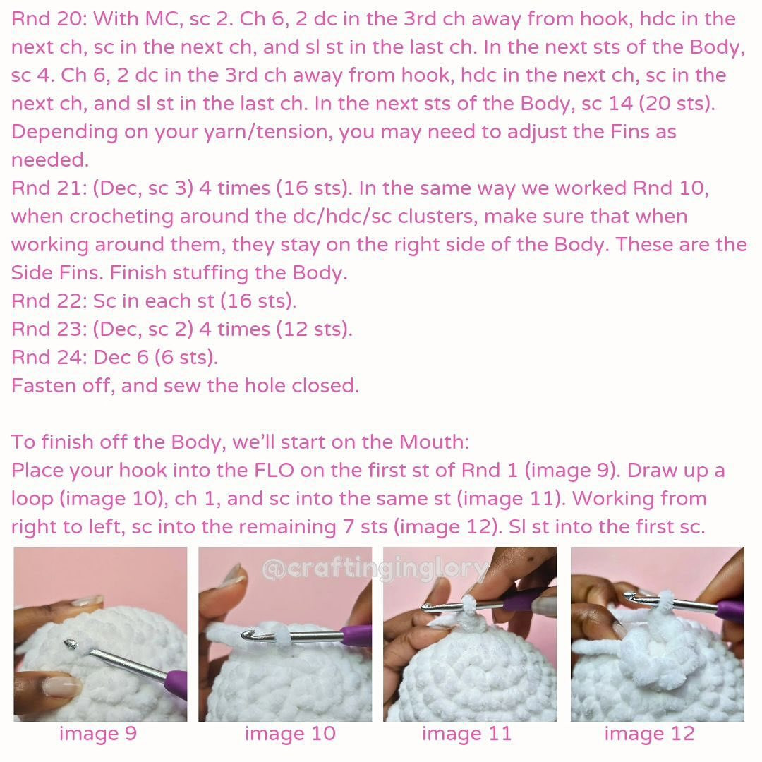 Free Crochet Koi Fish Pattern!