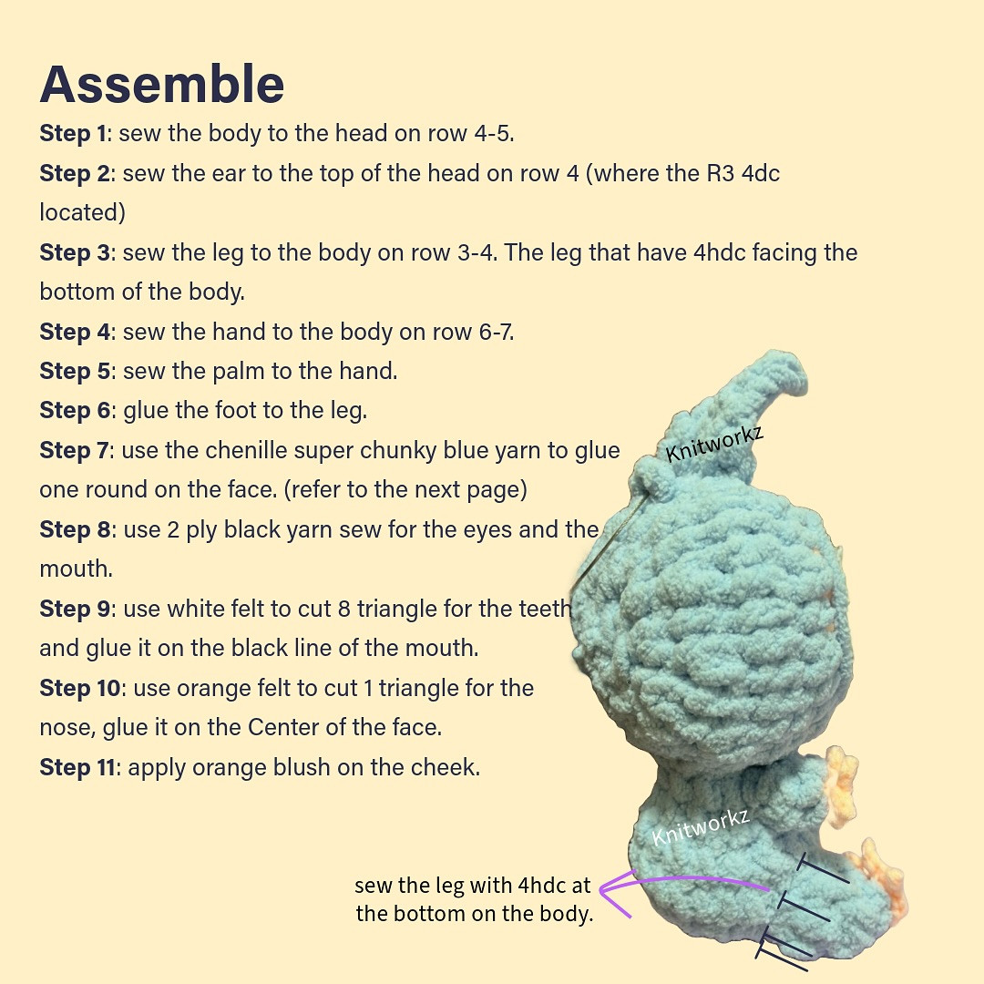 Free Crochet Labubu Pattern & Video Tutorial