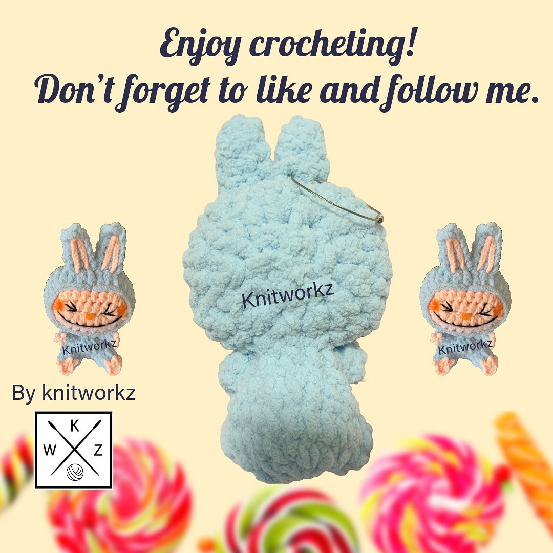 Free Crochet Labubu Pattern & Video Tutorial