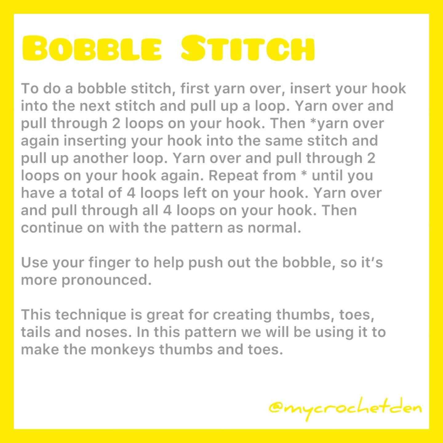 Free Crochet Monkey Pattern!