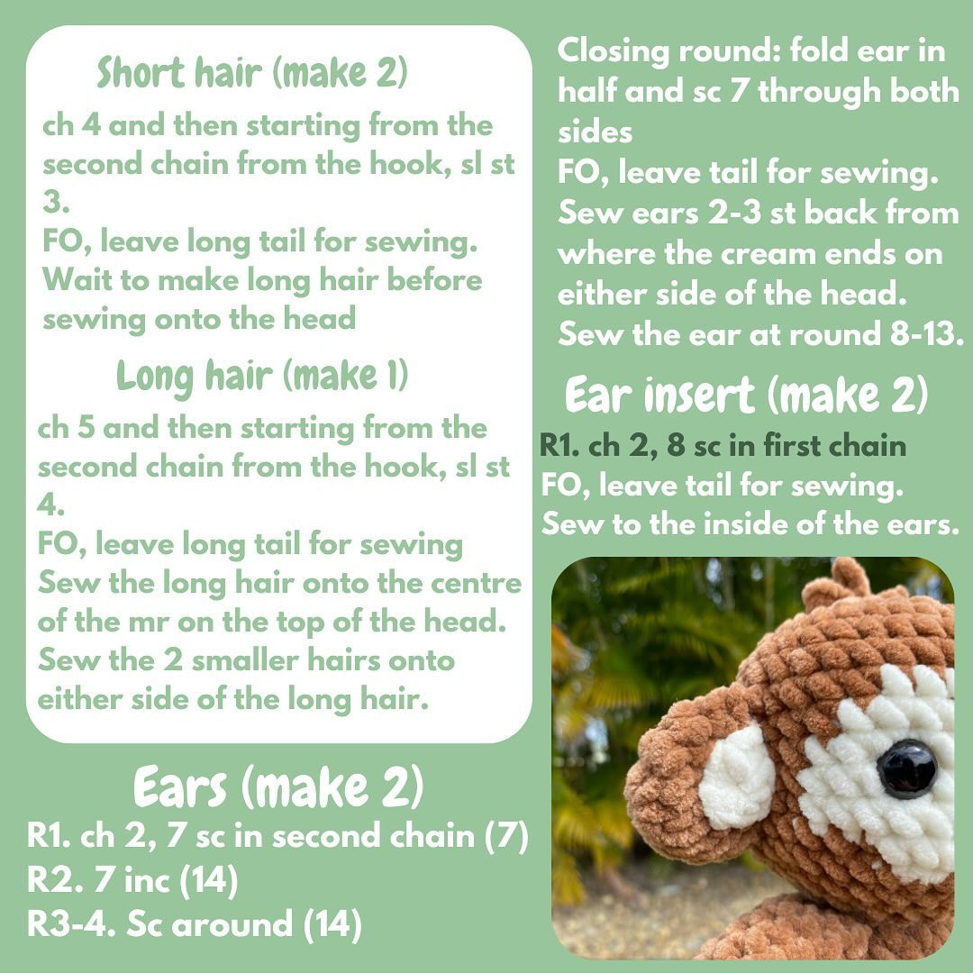 Free Crochet Monkey Pattern 🐵 FREE MONKEY WITH BANANA PATTERN 🍌