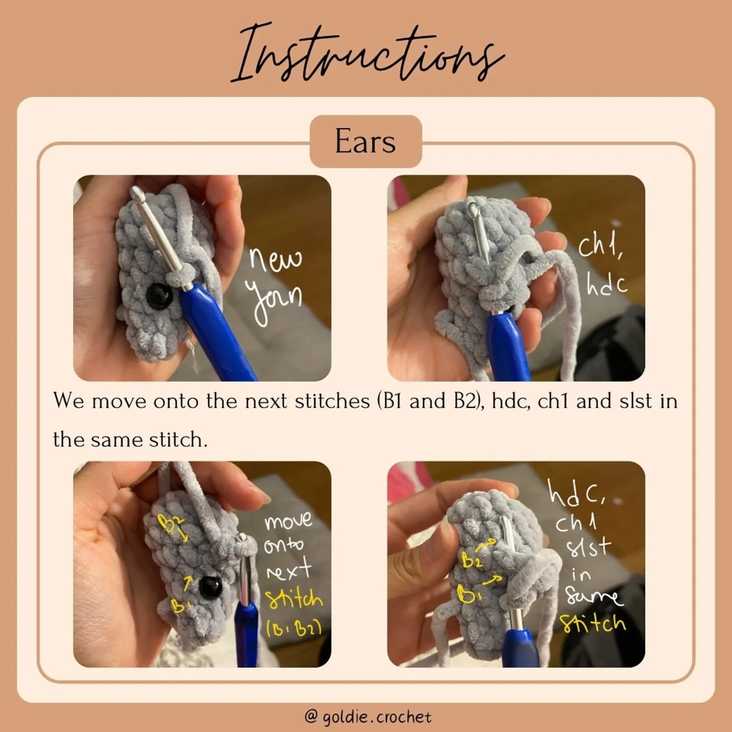 Free Crochet Mouse Pattern: Tester Appreciation!