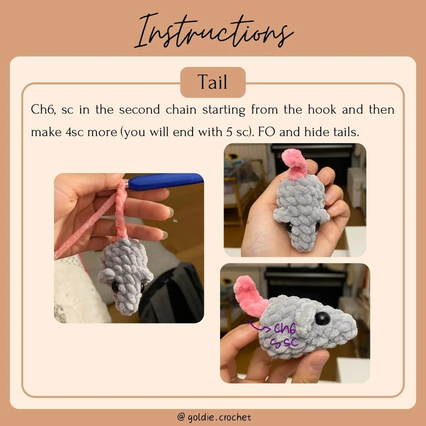 Free Crochet Mouse Pattern: Tester Appreciation!