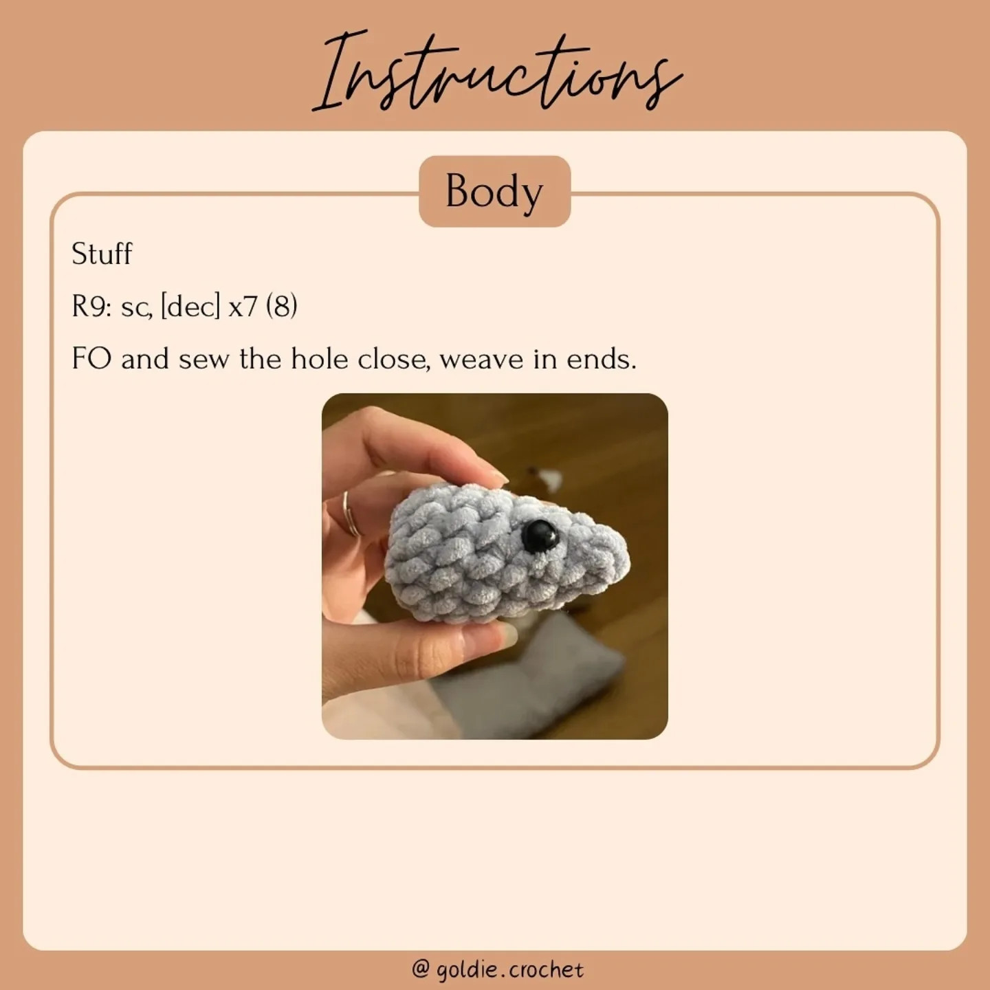 Free Crochet Mouse Pattern: Tester Appreciation!