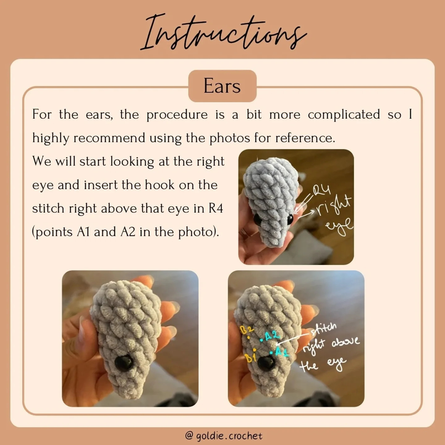 Free Crochet Mouse Pattern: Tester Appreciation!