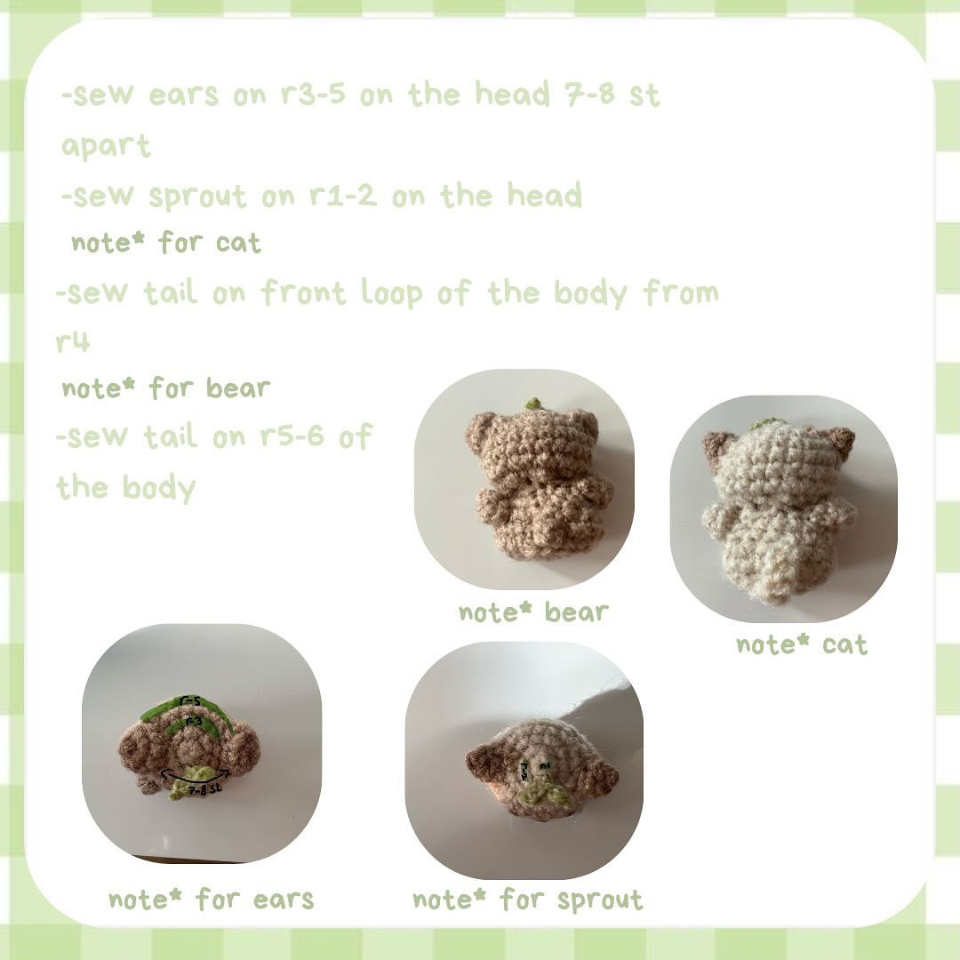 Free Crochet Pattern: 2 Sprouting Buddies Amigurumi