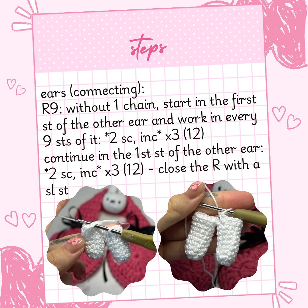Free Crochet Pattern: Adorable 3D Miffy Bunny