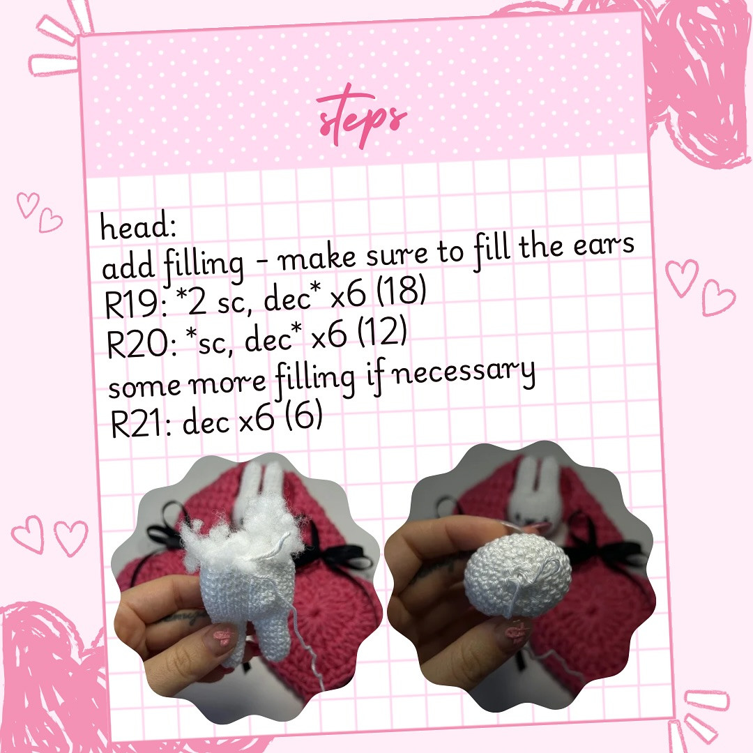 Free Crochet Pattern: Adorable 3D Miffy Bunny