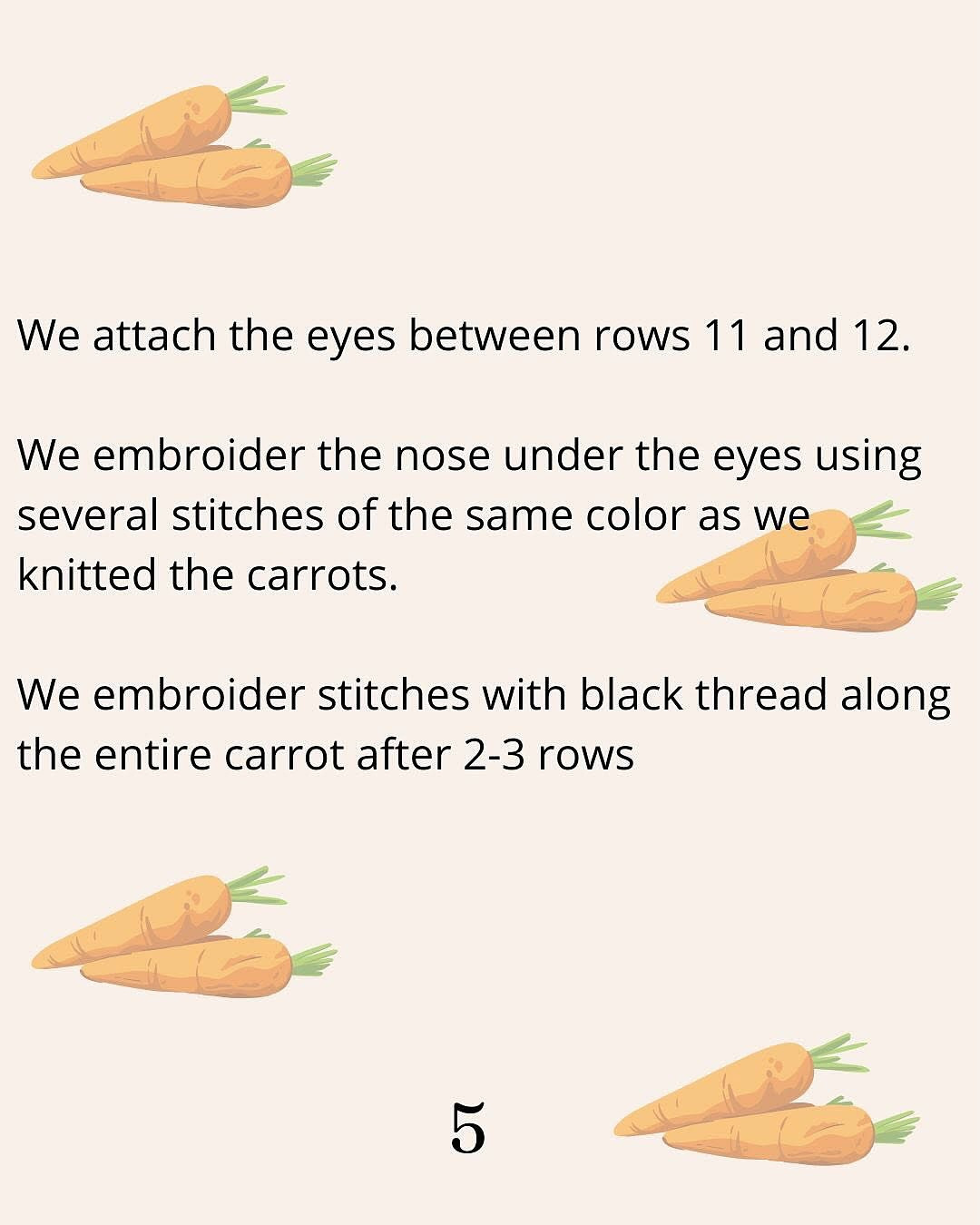 Free Crochet Pattern: Adorable Amigurumi Carrot