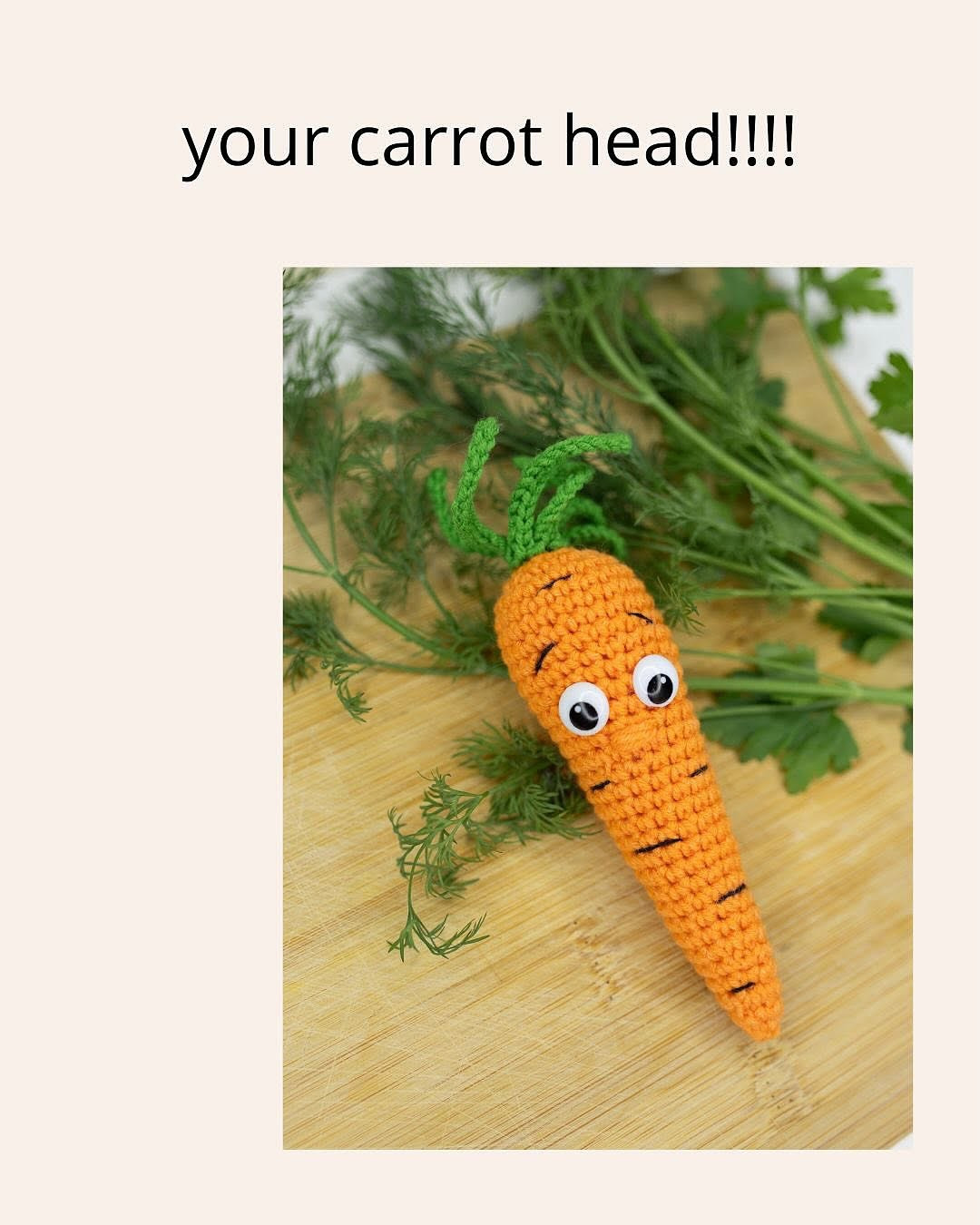 Free Crochet Pattern: Adorable Amigurumi Carrot