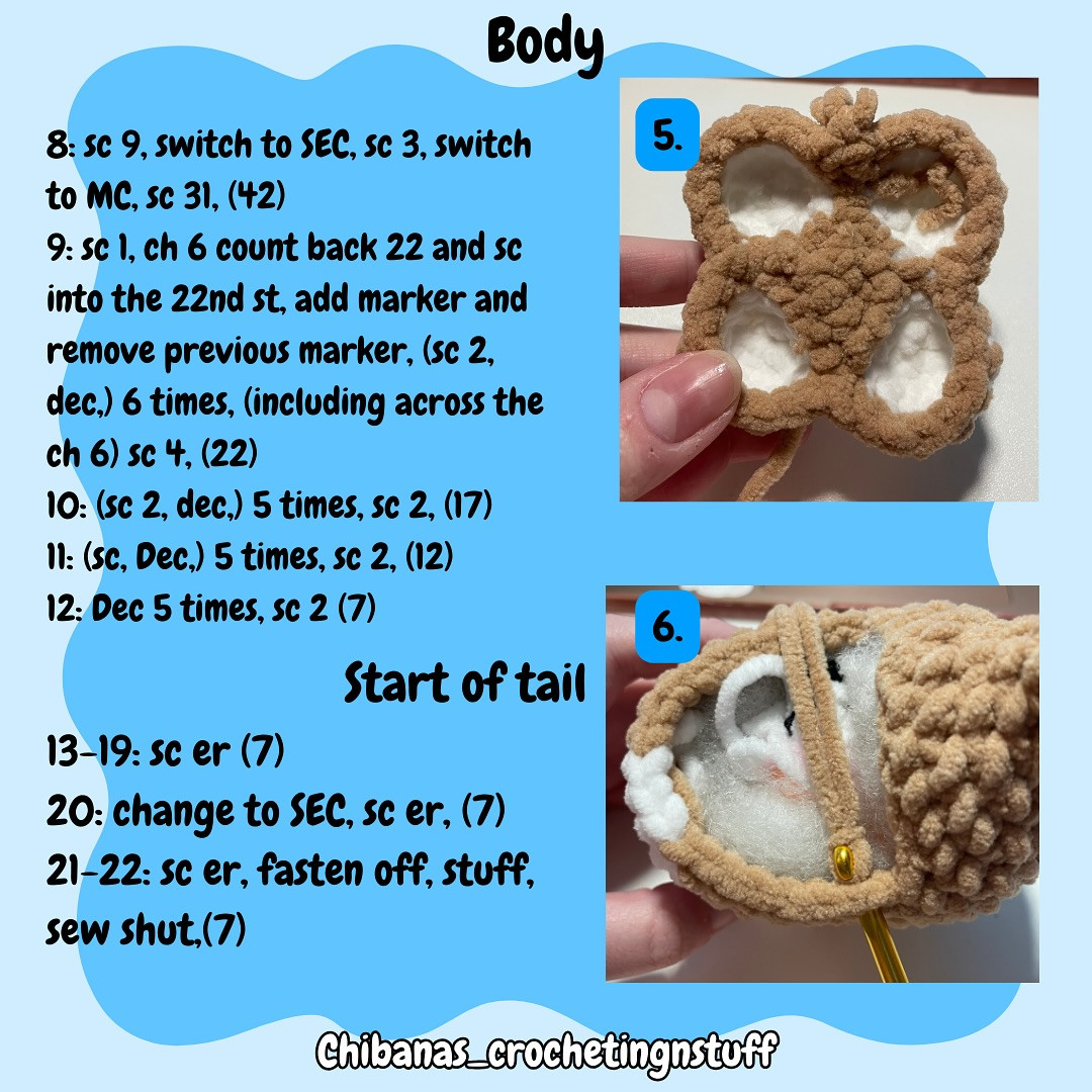 Free Crochet Pattern: Adorable Amigurumi Cat excited