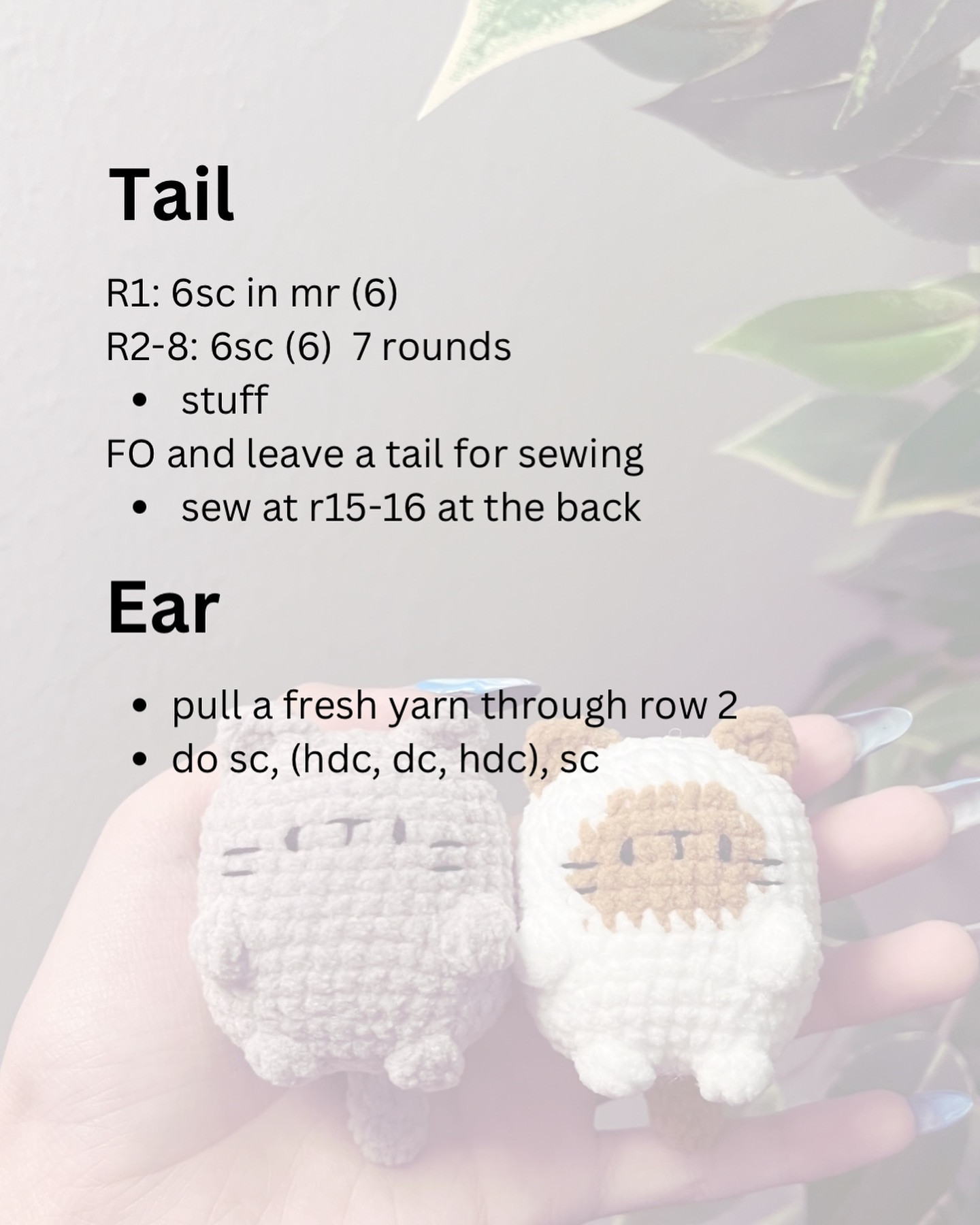 Free Crochet Pattern: Adorable Amigurumi Cats