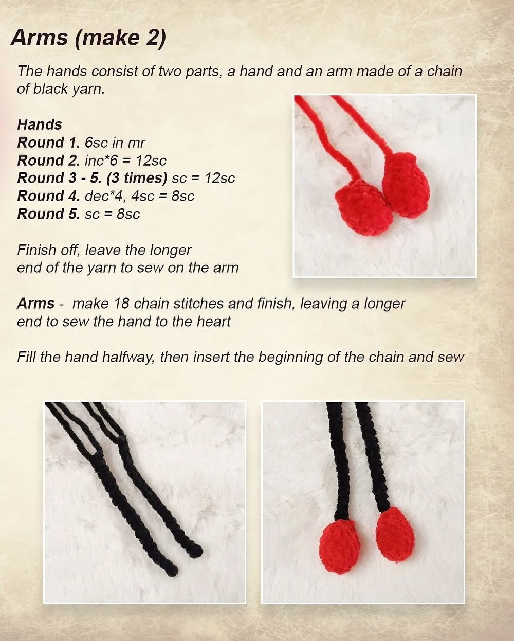 Free Crochet Pattern: Adorable Amigurumi Heart