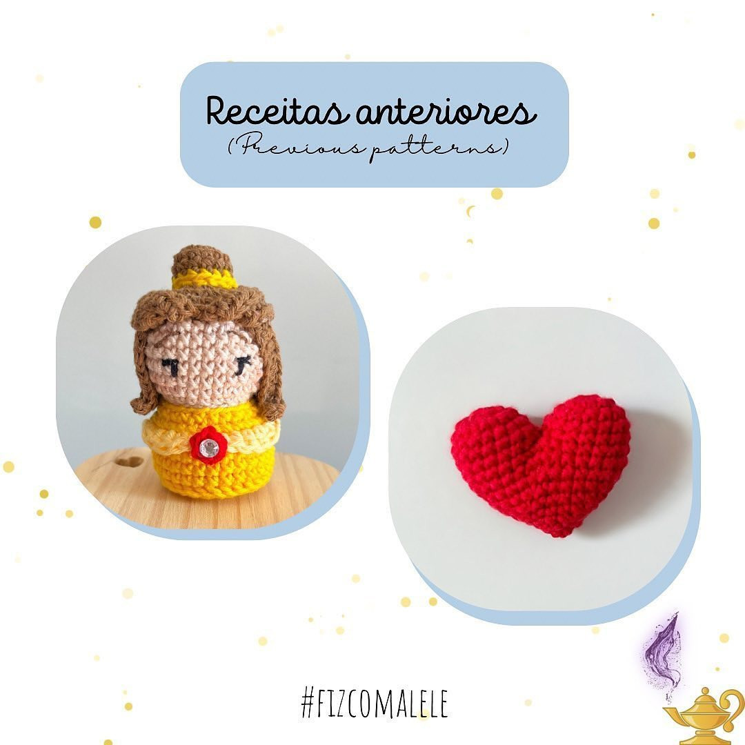 Free Crochet Pattern: Adorable Amigurumi Jasmine