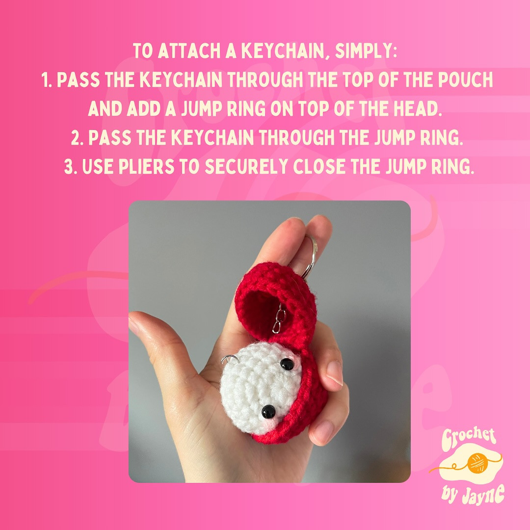 Free Crochet Pattern: Adorable Amigurumi Keychain