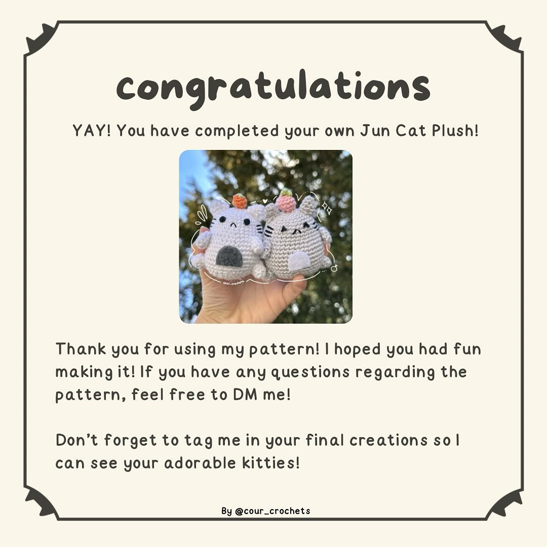 Free Crochet Pattern: Adorable Amigurumi Kittens