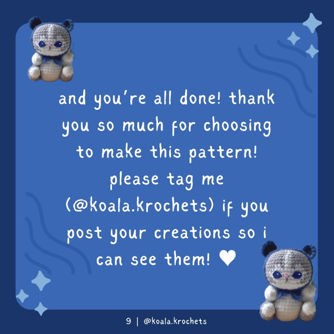 Free Crochet Pattern: Adorable Amigurumi Kitty