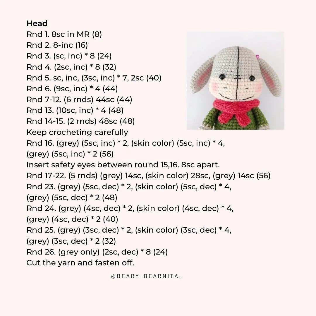 Free Crochet Pattern: Adorable Amigurumi Lamb