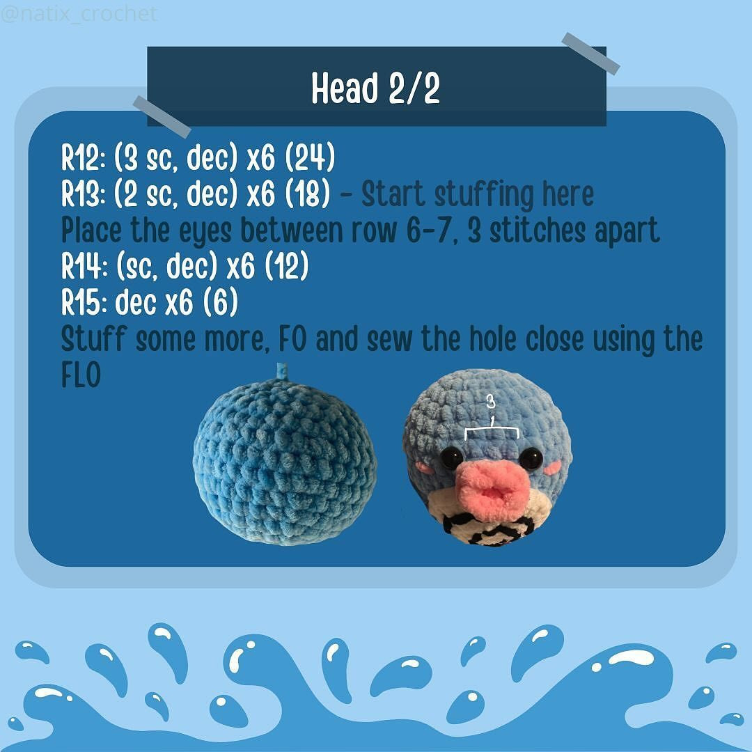 Free Crochet Pattern: Adorable Amigurumi Whale