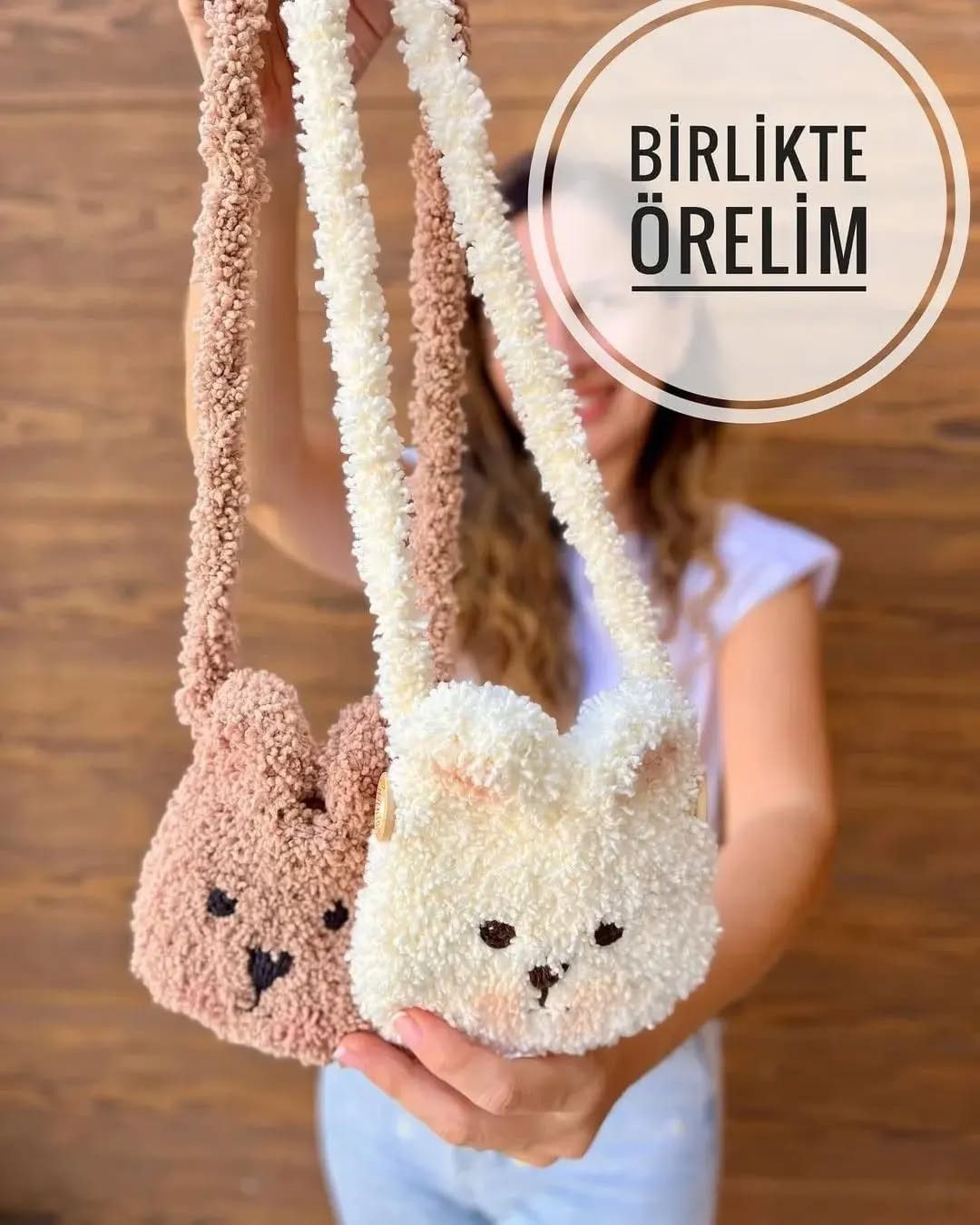 Free Crochet Pattern: Adorable Animal Bags