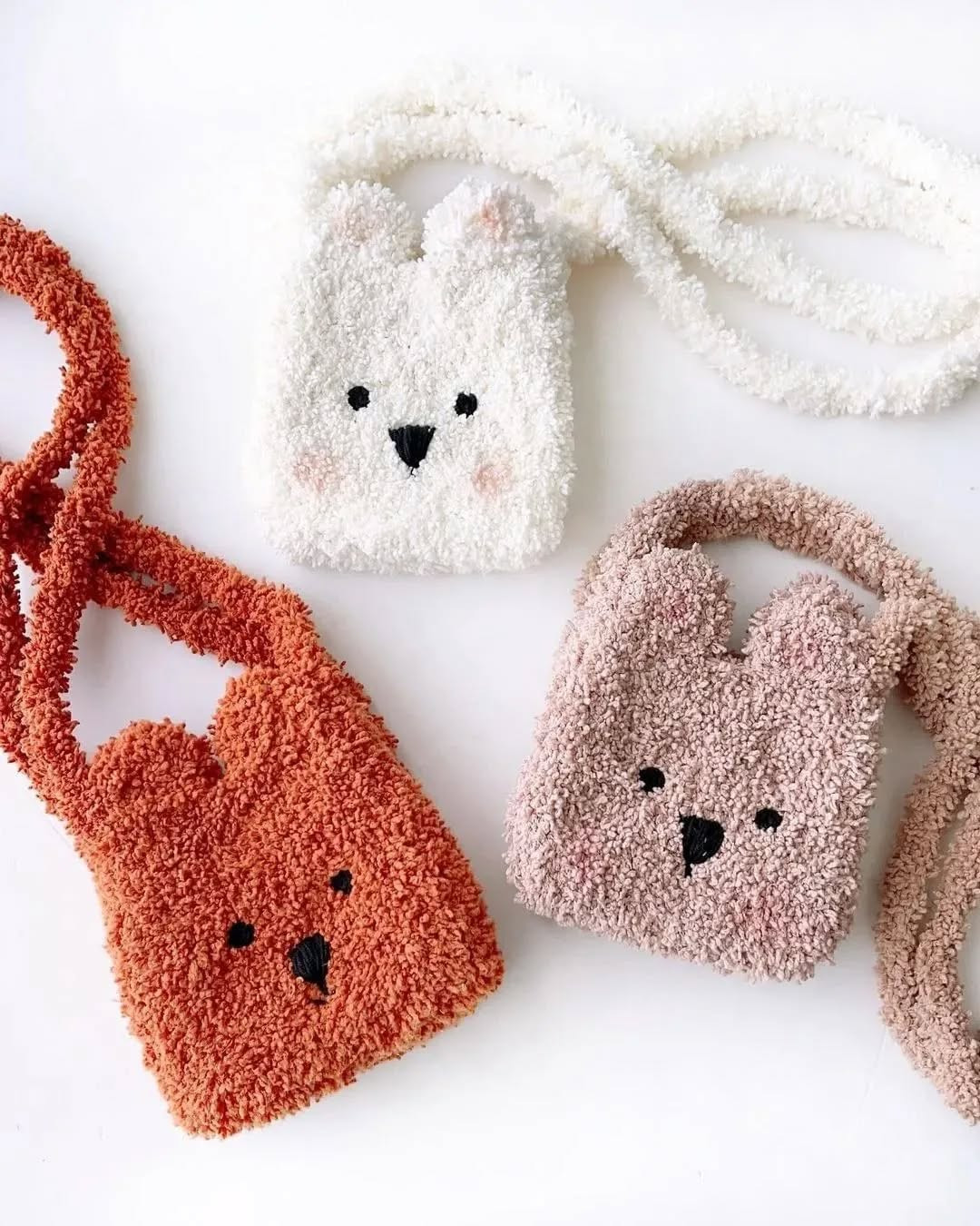Free Crochet Pattern: Adorable Animal Bags
