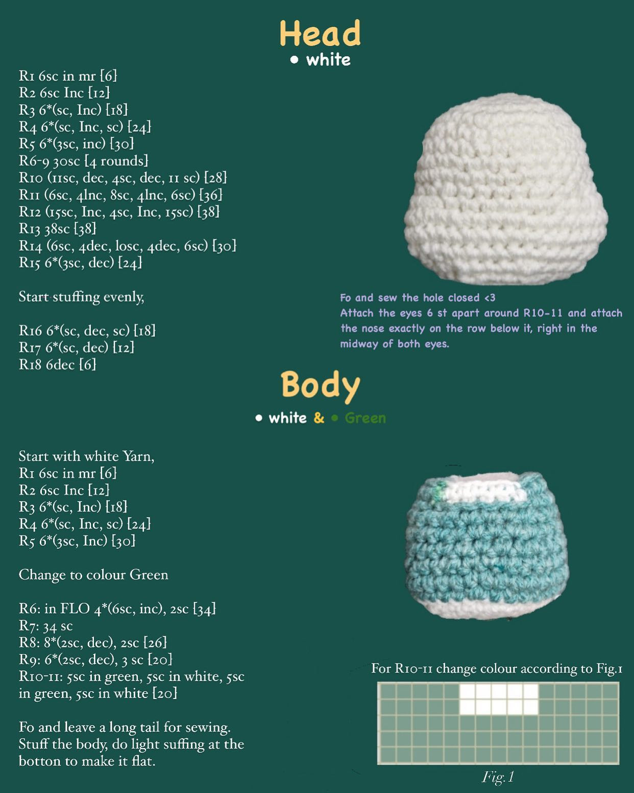 Free Crochet Pattern: Adorable Artist Puppy