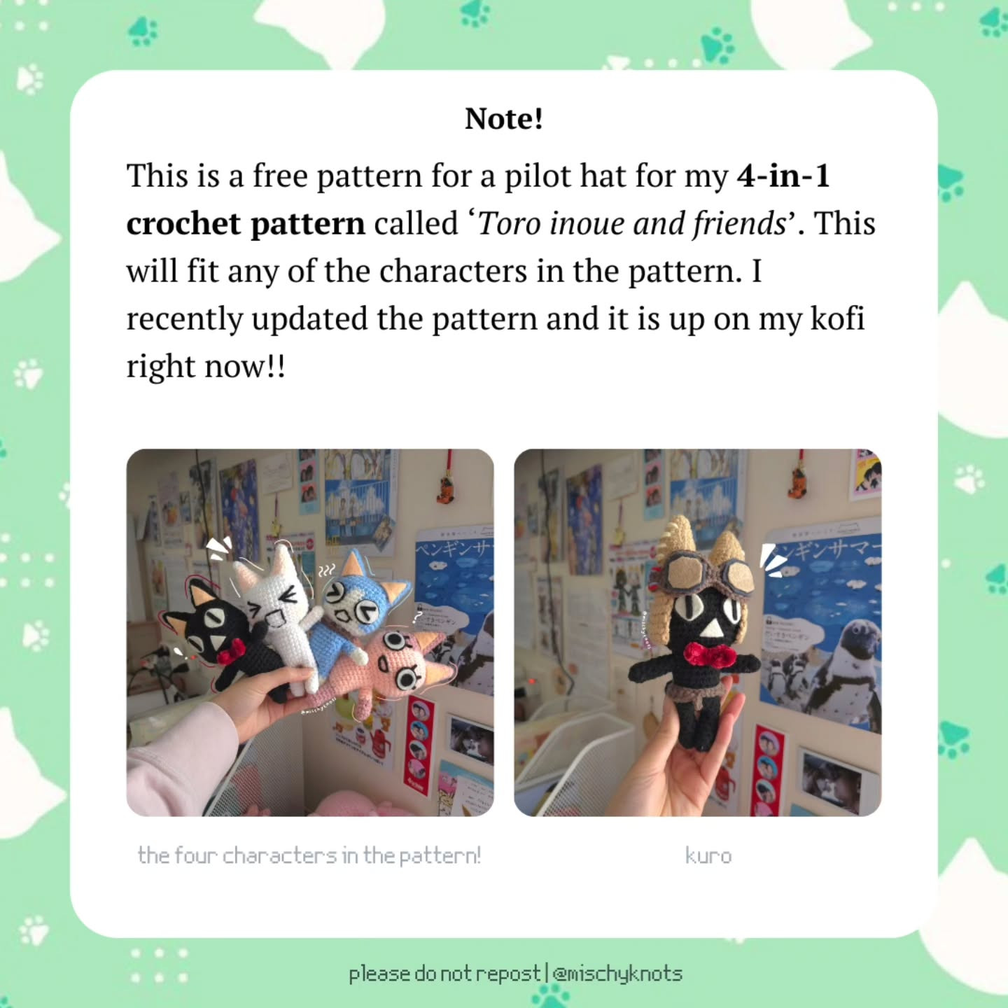Free Crochet Pattern: Adorable Aviator Amigurumi