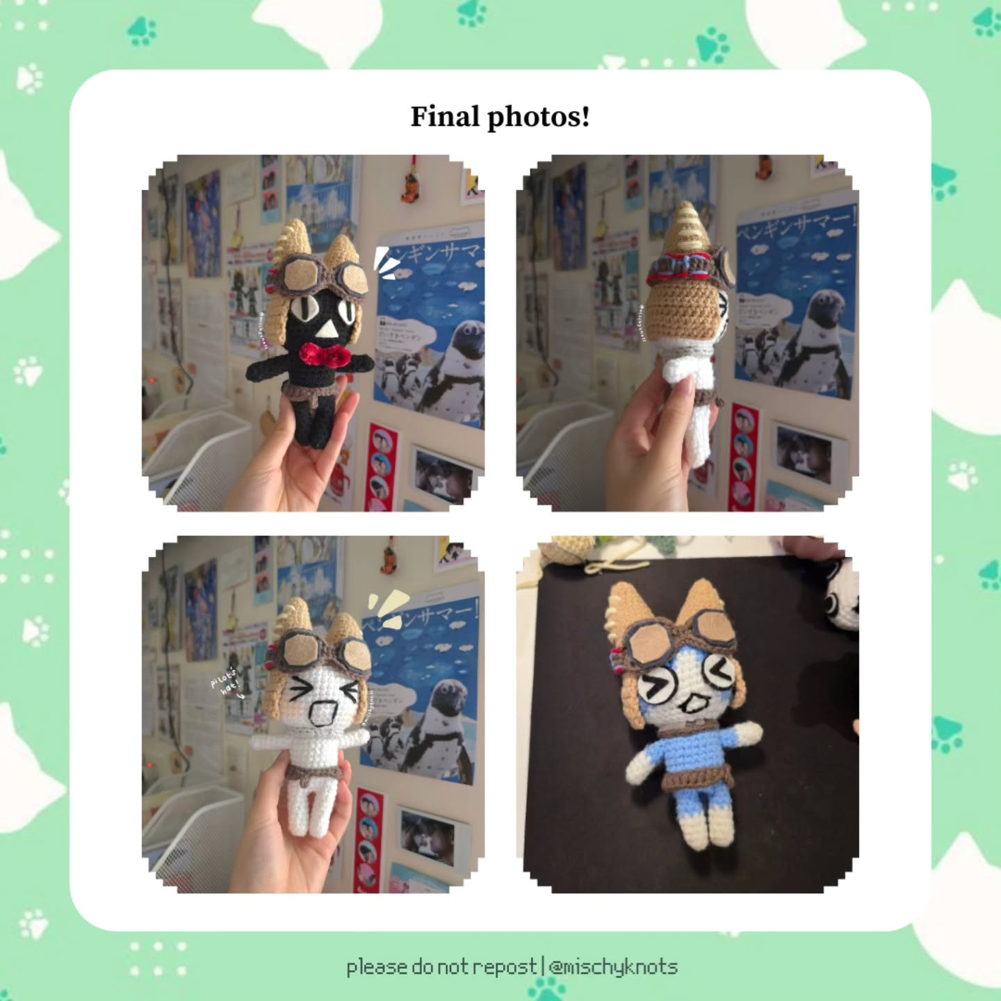 Free Crochet Pattern: Adorable Aviator Amigurumi