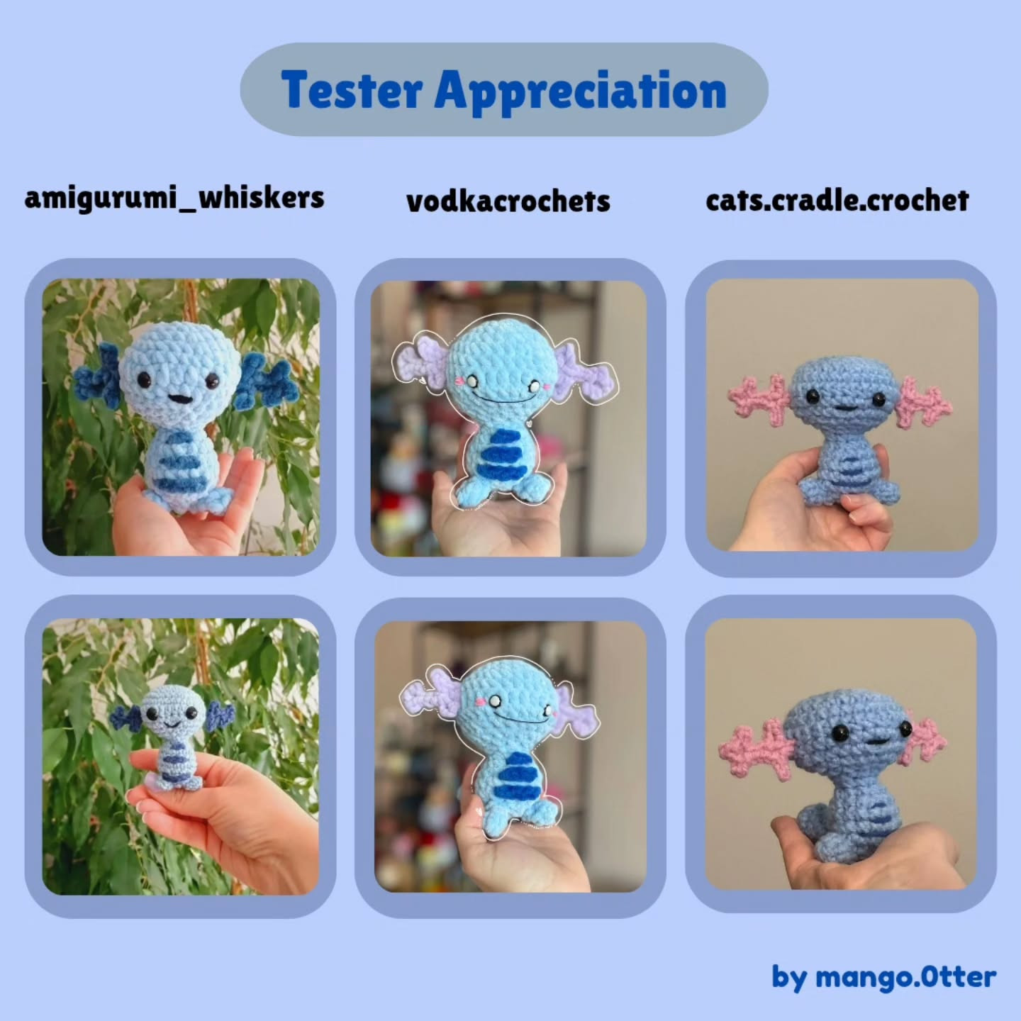 Free Crochet Pattern: Adorable Axolotyl Amigurumi