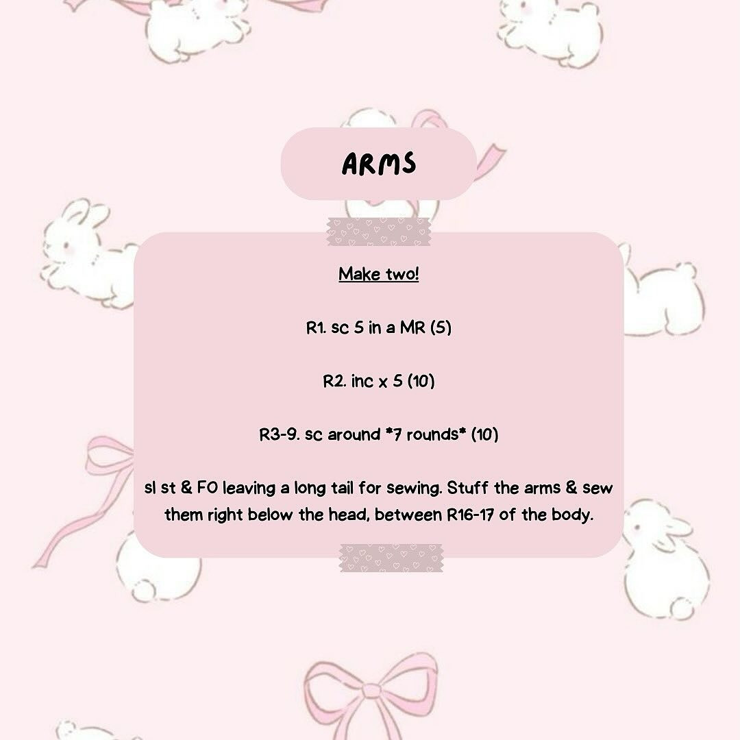 Free Crochet Pattern: Adorable Baby Bow Bunny