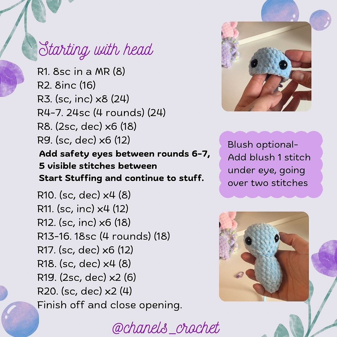 Free Crochet Pattern: Adorable Baby Butterfly Amigurumi