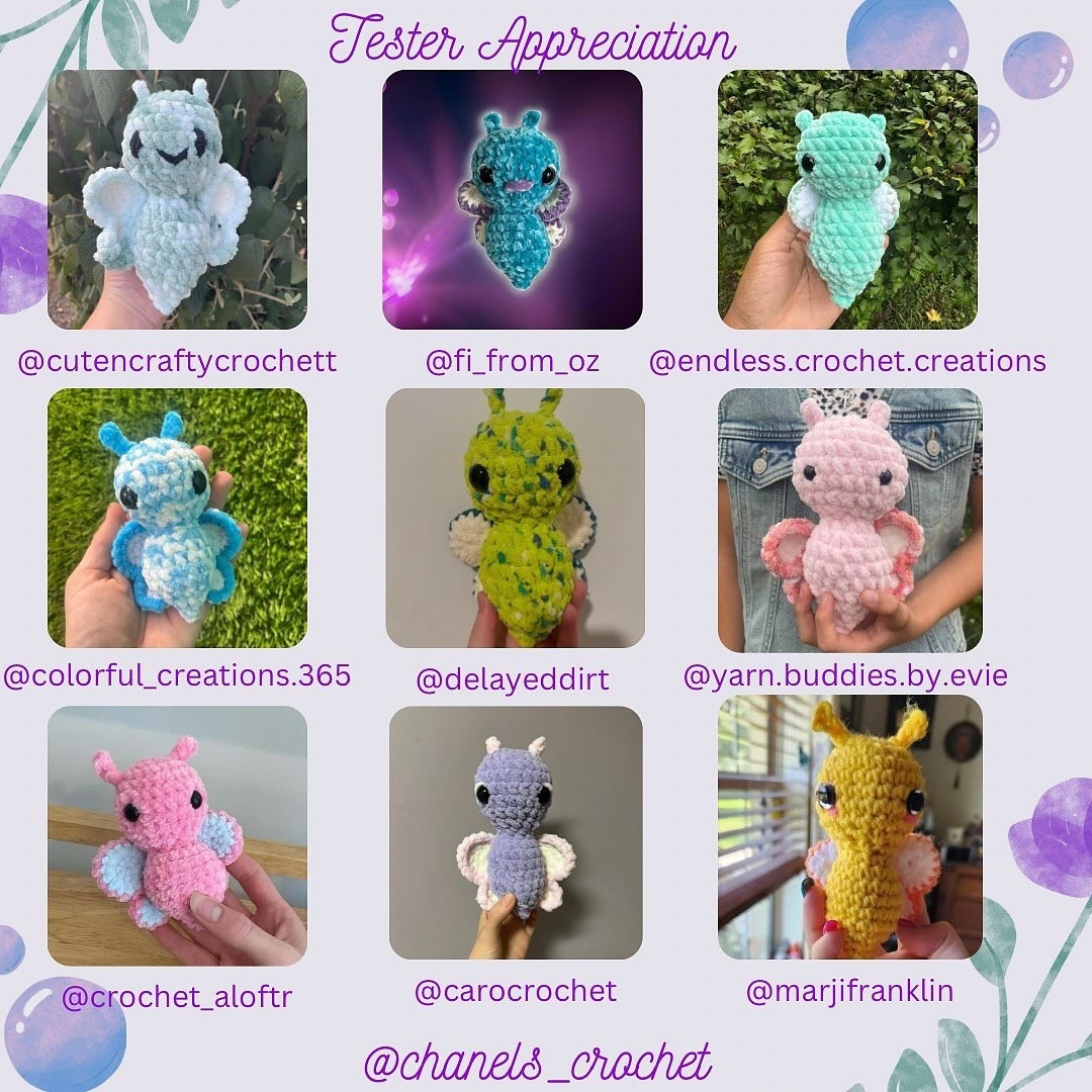 Free Crochet Pattern: Adorable Baby Butterfly Amigurumi
