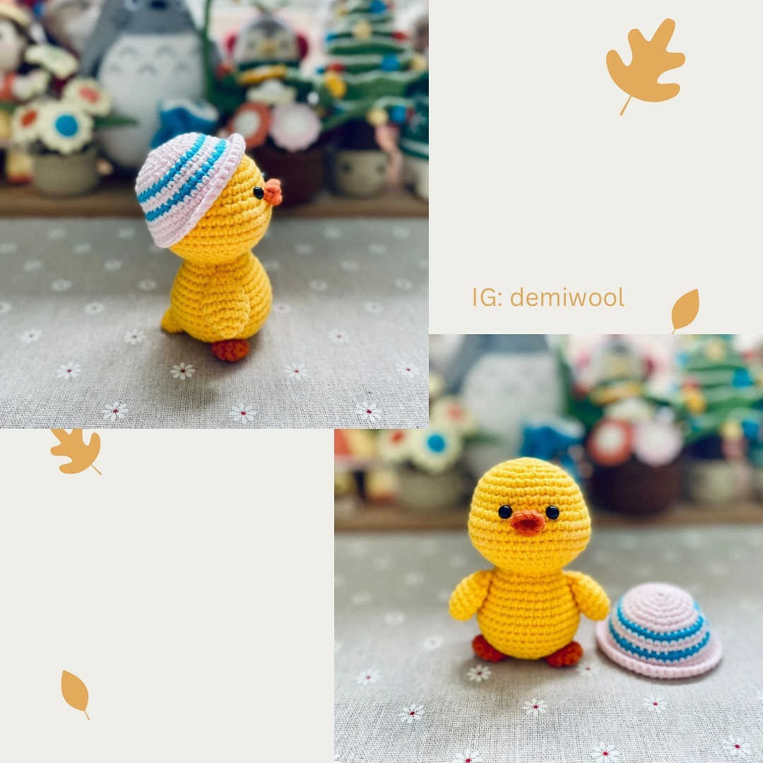 Free Crochet Pattern: Adorable Baby Chick Amigurumi